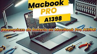 Cómo Reemplazar la Batería de una MacBook Pro A1398