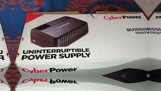 New Cyber power UPS BU1000E 1000VA !! Unboxing #cyberpower #new #2022