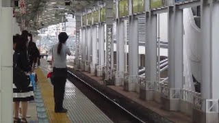 東武線スカイツリー 女性駅員活躍 押上（スカイツリー前) 曳舟 亀戸線 Tobu line sky tree  Female sta-employee Oshiage Kamneido line