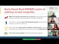 Early Head Start State Policy Agenda Release Webinar -  NY, NJ, MD