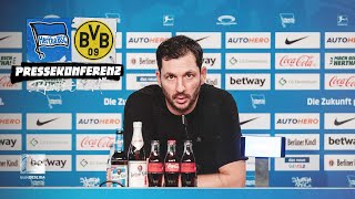 "Hatten unsere Momente" | PK nach Borussia Dortmund mit Sandro Schwarz & Edin Terzic | Hertha BSC