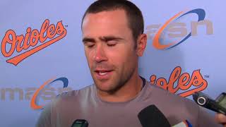 Sean Gilmartin on first appearance with Orioles