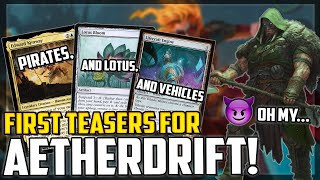 New Mechanics! Garruk! Aetherdrift Teasers Revealed!- Magic: The Gathering