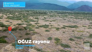 Oğuz rayonunun yararsız sayılan ərazilərdə FINDIQ ağaclarının fidanları əkilərək aqro-meşə salındı.