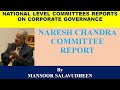 NARESH CHANDRA COMMITTE REPORT