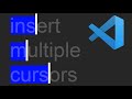 VSCode Multiple Cursors | Visual Studio Code | Mac / Windows