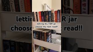 letting my tbr jar choose my next read #books #booktube #reading #fantasy #shorts