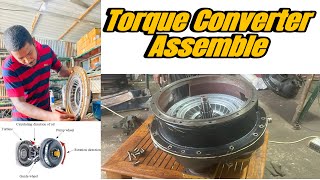 How to assemble torque converter #maldives #mechanic