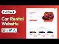 Make a Full Stack Car Rental Website Using NodeJS, SQLite And Antigravity