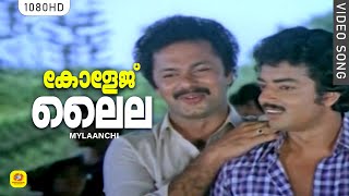 കോളേജ്‌ ലൈല കോളടിച്ചു | College Laila Kolaadichu | MYLAANCHI Super Hit Movie Song |  K J Yesudas