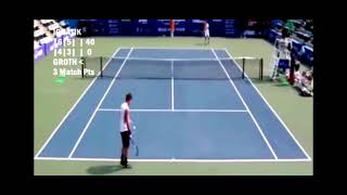 A UFO or a Tennis ball, Sam Groth, world record Tennis serve 163 miles per hour