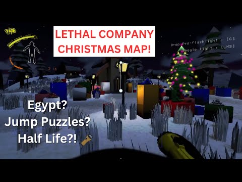 Lethal Company's New CHRISTMAS MAP (Limited Time Event!) - Modded Moon Showcase, Egypt, Half Life