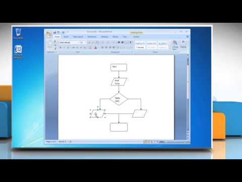How to Make a Flow Chart in Microsoft Word 2007 How to Make a Flow Chart in Microsoft Word 2007