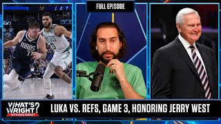 Finals Game 3 Recap, Rodgers Missing From Camp & Jerry West Reflection  | What's