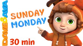 ❣️ Days of the Week and More Nursery Rhymes and Baby Songs by Dave and Ava ❣️
