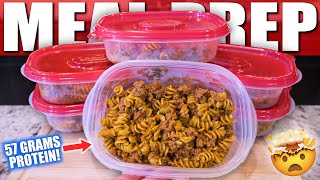 CREAMY BODYBUILDING BEEF PASTA MEAL PREP | So Good You Can Eat It Cold!