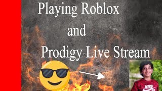 Playing Roblox and Prodigy Math Game Live Stream: Prodigy PVP
