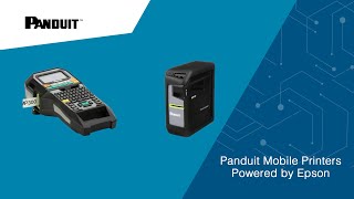 Panduit Mobile Printers Powered by Epson