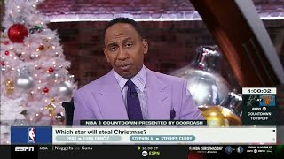 NBA Countdown | Stephen A. breakdown NBA on Christmas: Lakers vs Warriors, Knicks vs Spurs,..