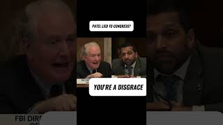 Van Hollen vs Kash Patel Turns Explosive. Disgrace Moment Caught on Camera #uspolitics #trump