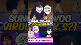 Sung Jinwoo se Tornou Rank S oficialmente? 🤩⭐ (Solo Leveling)