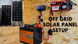 Solar Panel Setup, Off Grid (FULL SETUP & INFO) - PART 1