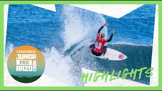 Highlights: Awesome Surfing Sets Up Sunday Finals at Razo