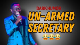 Unarmed Secretary😂 | Mikono Mitupu 😂 | Dark Humour