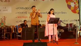 THARUM THALIRUM  | SREERAG DUET WITH MEERA TEACHER | ONAM PROGRAMME |RAAPADI AUDITORIUM / PALAKKAD