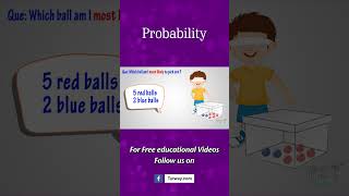 Probability | Finding Probability | Calculating Probability with Examples | Basic Math #shorts