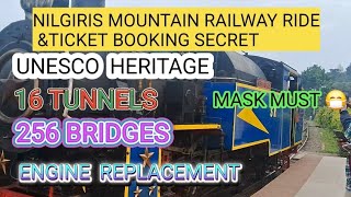 NILGIRIS TOY TRAIN#ticket book idea#heritage#seat view#Nilgiri Mountain Railway#Timings&fares#nature