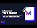 Mouse Hover Tilt Card Effect || React, Framer Motion & Tailwind CSS