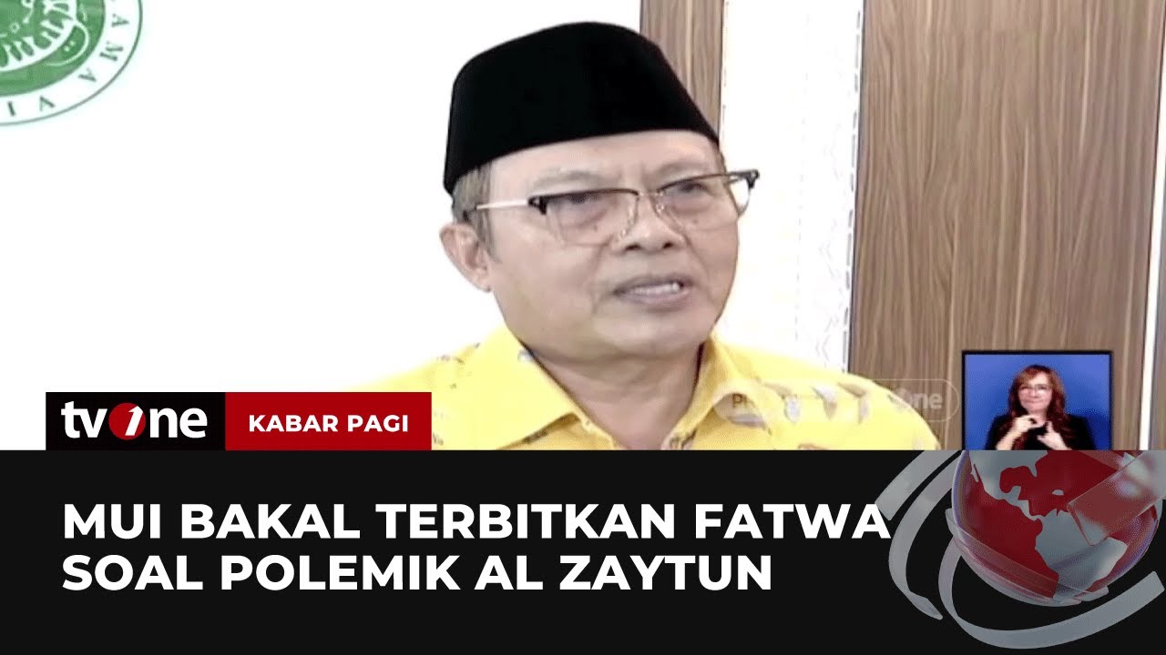 MUI Segera Terbitkan Fatwa Soal Ponpes Al Zaytun | Kabar Pagi TvOne ...