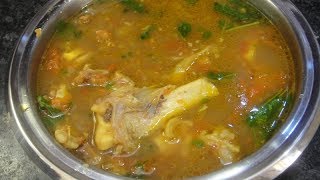 Mutton Bone Soup In Tamil | Aattu Yellembu Soup In Tamil | How To Cook Mutton Bone Soup | Gowri