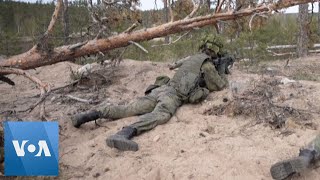 Finland Conscripts Train Amid NATO Application