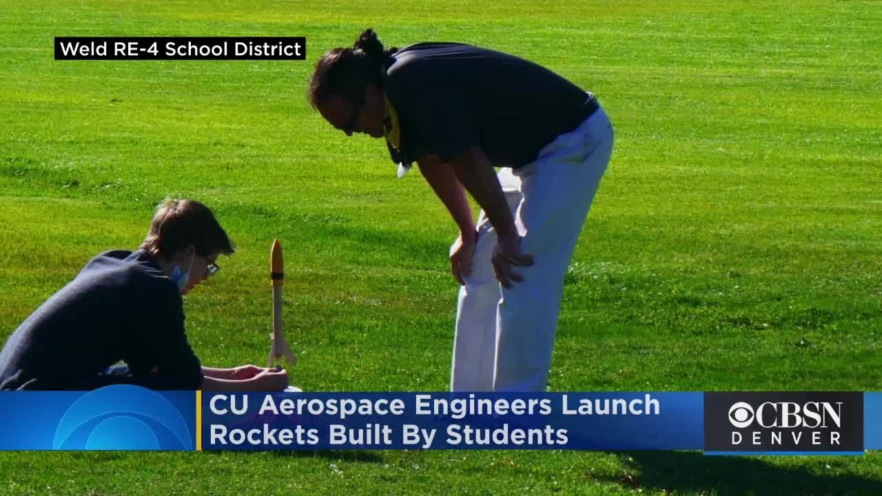 Cu Aerospace Engineers Launch Rockets Built By Students At Windsor High