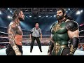 🔥WWE 2K24 - Roman Reigns vs Dragonheart | Iron Man Match 2024 | WWE Sep 10, 2024