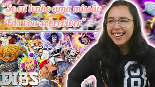 VILÕES MAIS M*E*R*D*A*S DE ONE PIECE | PARÓDIA | Dibs | REACT