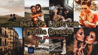 Premium 20+ Free Lightroom Preset| No Password|Free Download Lightroom Clean Presets| #preset #free