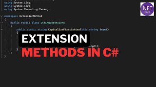 Extension Methods in C# Explained with Real-World Examples | Top C# Interview Question