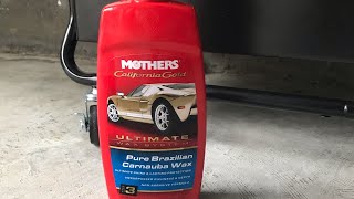 Mothers Pure Brazilian Carnauba Wax review