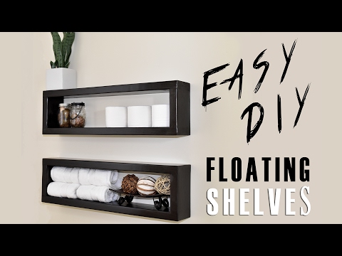 $7 DIY Floating Shelf $7 DIY Floating Shelf