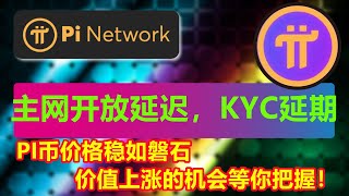 Pi Network主网推迟至2025年、KYC验证延期：PI币价格不受影响，PI币发展现状与未来潜力全解析