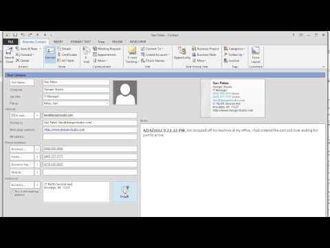 Tutorial - Business Contact Manager 2013 Tutorial - Business Contact Manager 2013