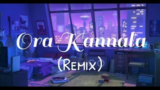 Ora Kannala Song ( Remix ) | Lyrical Video | Lyric Canvas