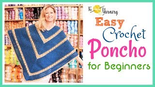 How to Make an Easy Crochet Poncho for Beginners