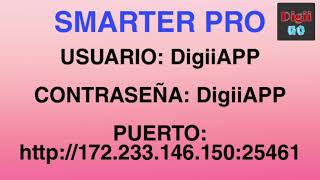 Listas M3U 2024 | Cuenta Smarter Pro | Like y comparte DigiiGO