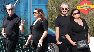 PIERCE BROSNAN AND HIS WIFE KEELY WERE SEEN AT PAULINA PORIZKOVA'S BOOK SIGNING IN MALIBU, CA