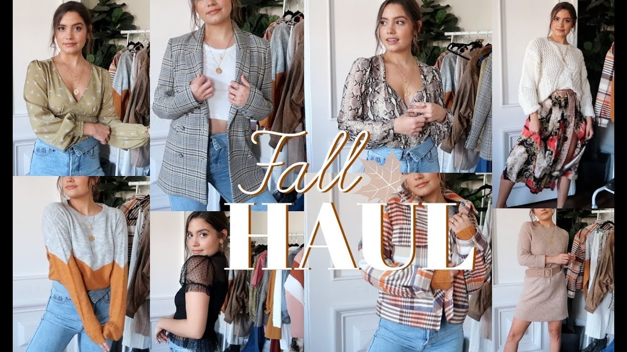 Fall Try On Haul Youtube