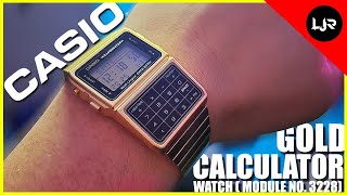 Casio Gold Calculator Watch ⌚️ (Module No.3228) Review